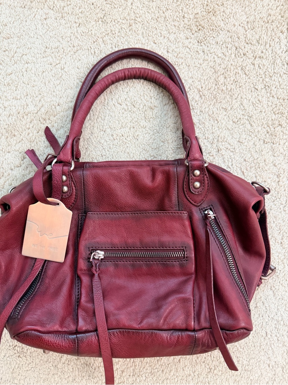 We The Free Free People Baby Emerson Bag - Red Rock - Picture 5 of 5
